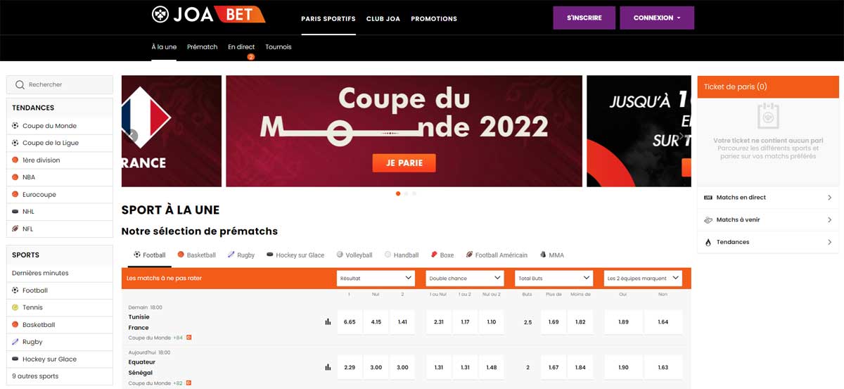 Joabet 14 Joabet paris sportifs