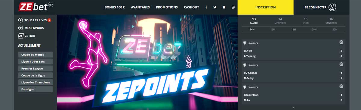 Zebet 17 Zebet Paris Sportifs