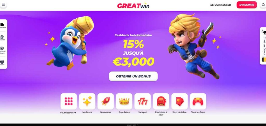 Greatwin 7 Greatwin Bonus