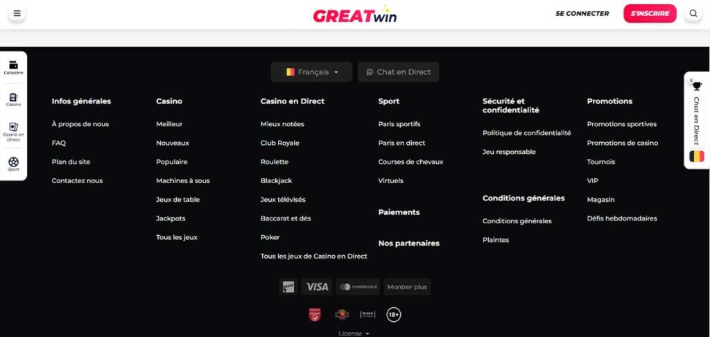 Greatwin 9 Greatwin Informations