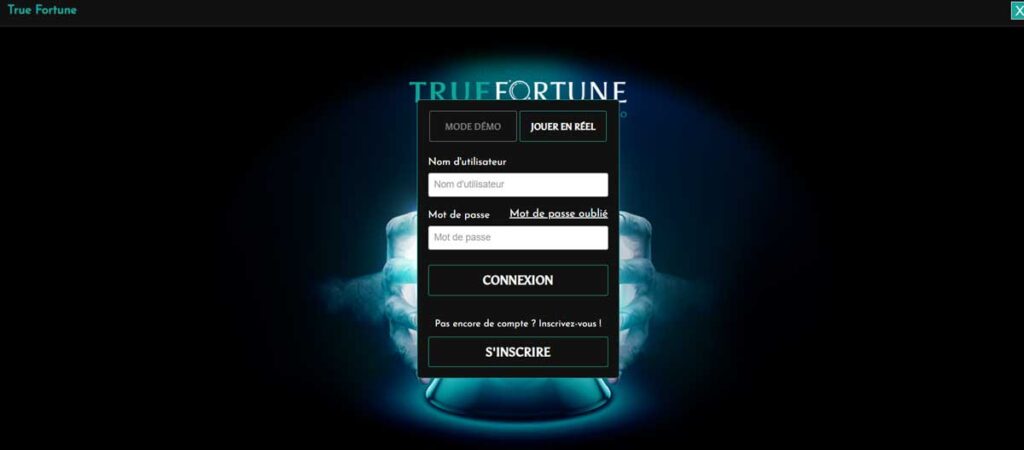 True Fortune 13 True Fortune Sinscrire