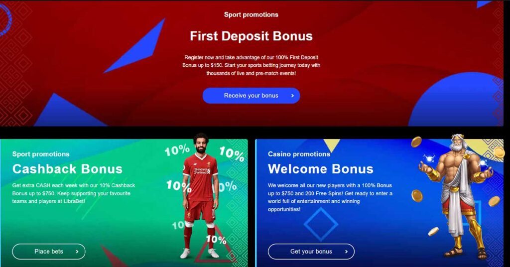 LibraBet 13 Librabet Bonus