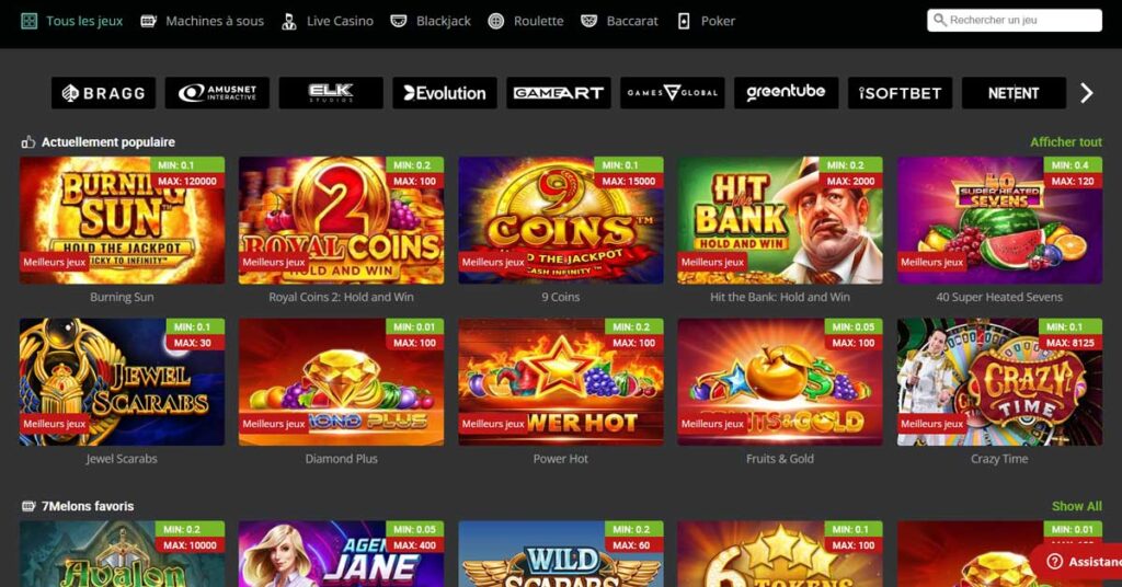 Jeux en ligne