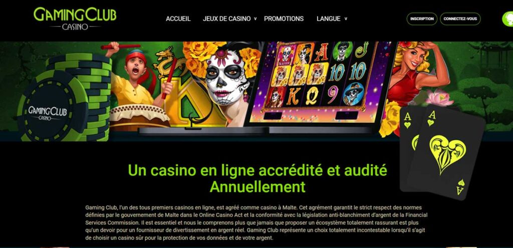 Gaming Club 13 Casino en ligne