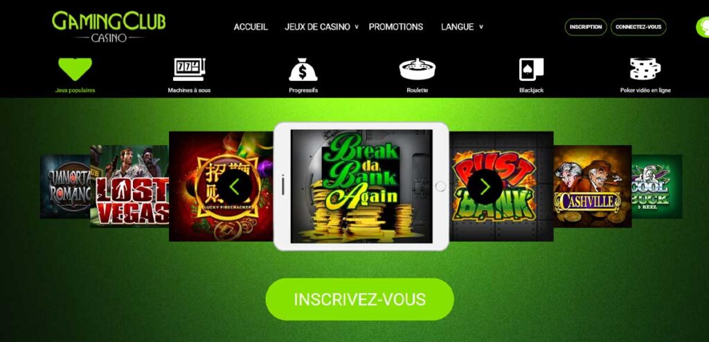 Gaming Club 14 Jeux en ligne