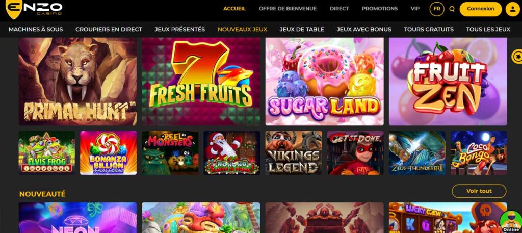 Jeux en ligne