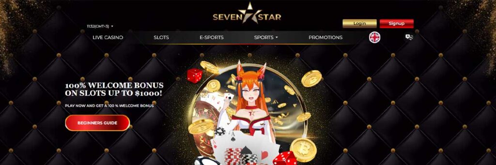 7Star 12 Page d'accueil