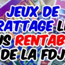 Jeux de Grattage les Plus Rentables 2023