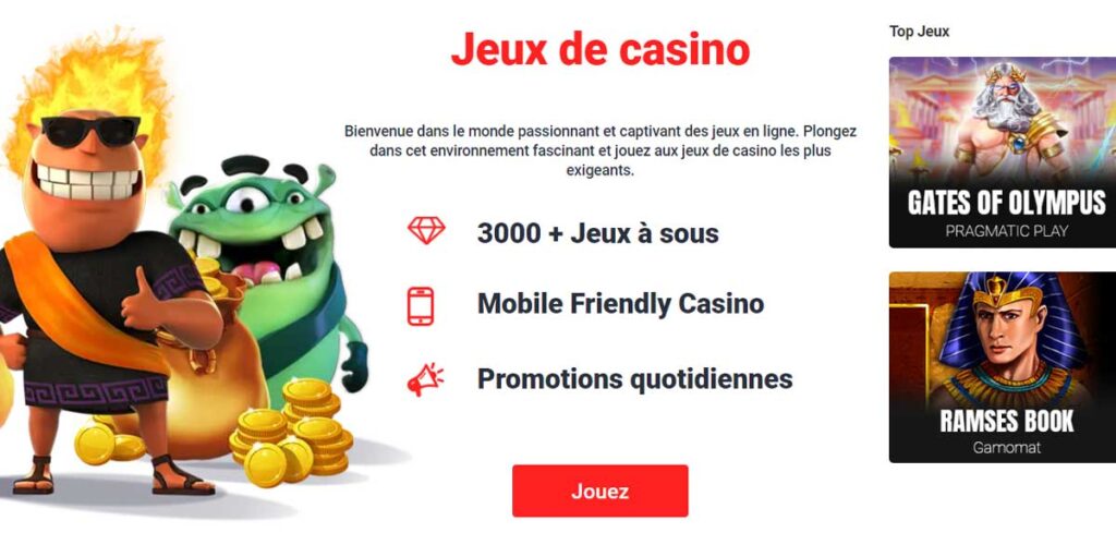 31Bet Casino 13 Jeux de casino
