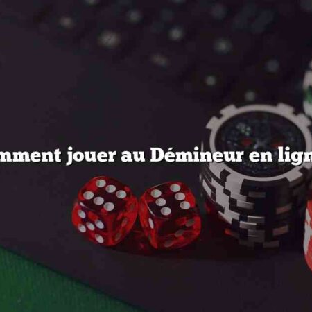 Comment jouer au Démineur en ligne ?