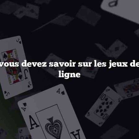 Tout ce que vous devez savoir sur les jeux de res keno en ligne
