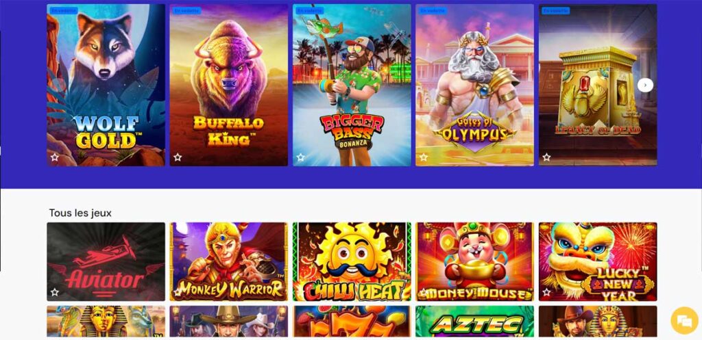 Rouge Casino 15 Jeux en ligne