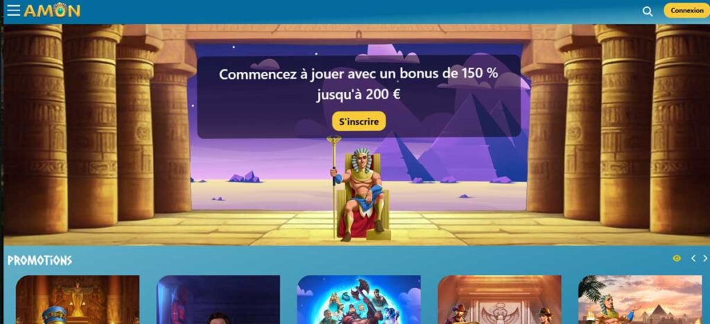 Amon 12 Page d'accueil