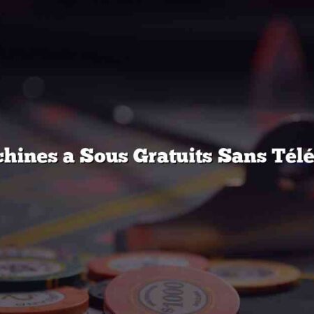 Jeux de Machines a Sous Gratuits Sans Téléchargement