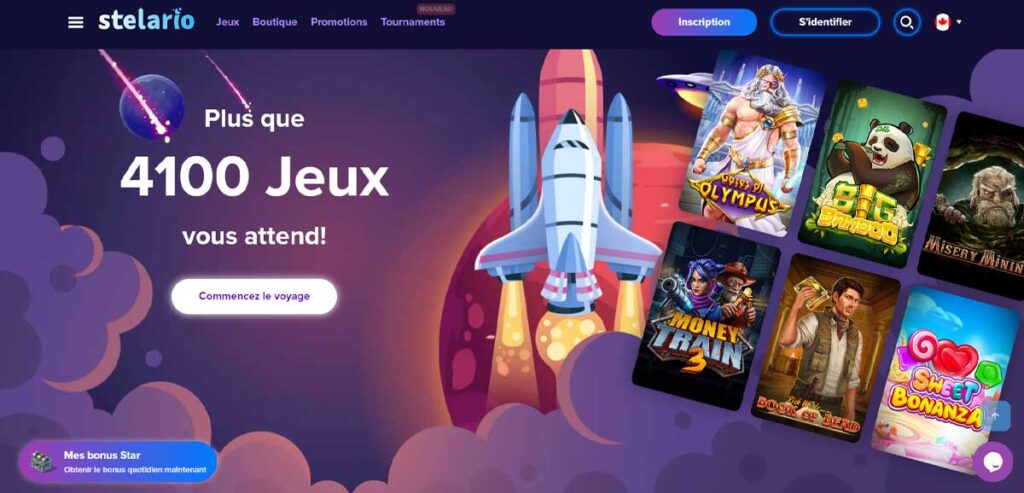 Stelario 16 Jeux de casino
