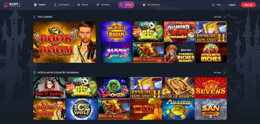 SlotV 15 Jeux en ligne