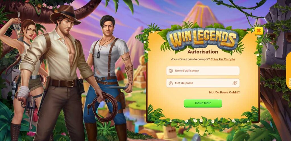 WinLegends 13 Sinscrire de casino