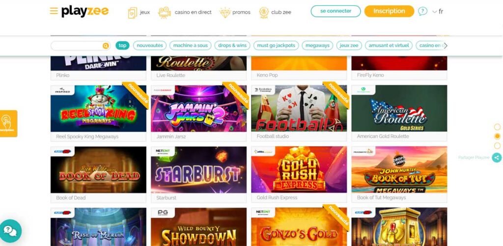 Playzee 13 Jeux en ligne