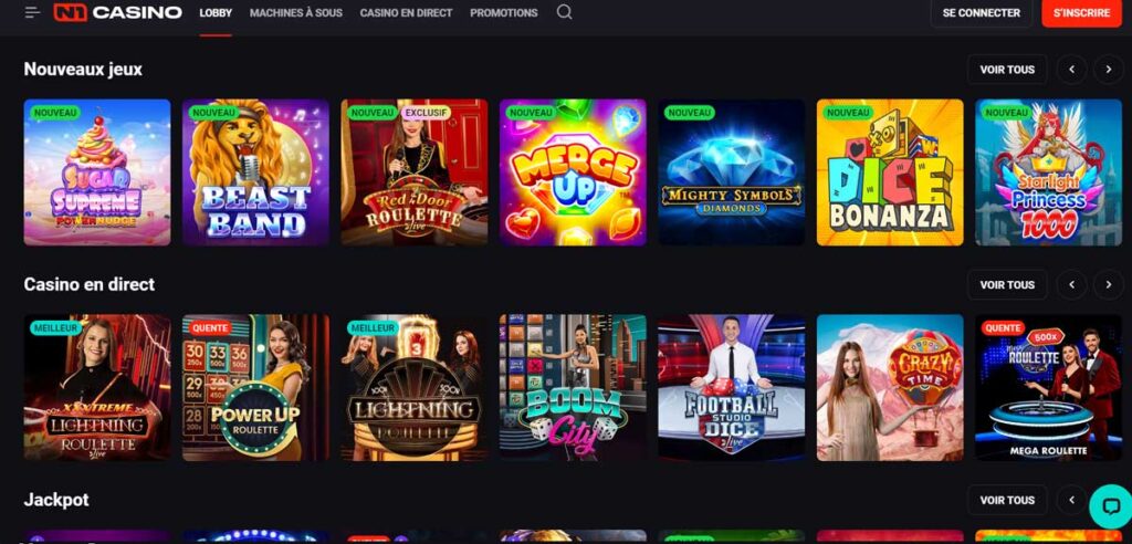 N1 16 Jeux en ligne