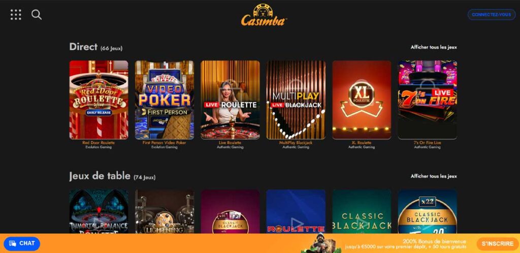 Casimba 14 Jeux en ligne