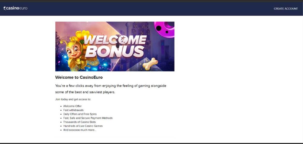 CasinoEuro 14 Sinscrire de casino