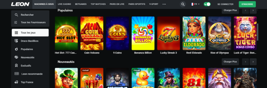 Leon 15 Jeux en ligne