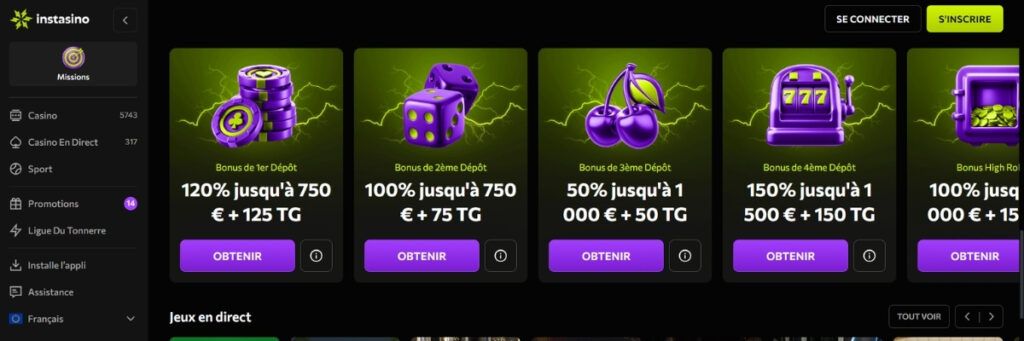Instasino 14 Instasino Casino En Ligne