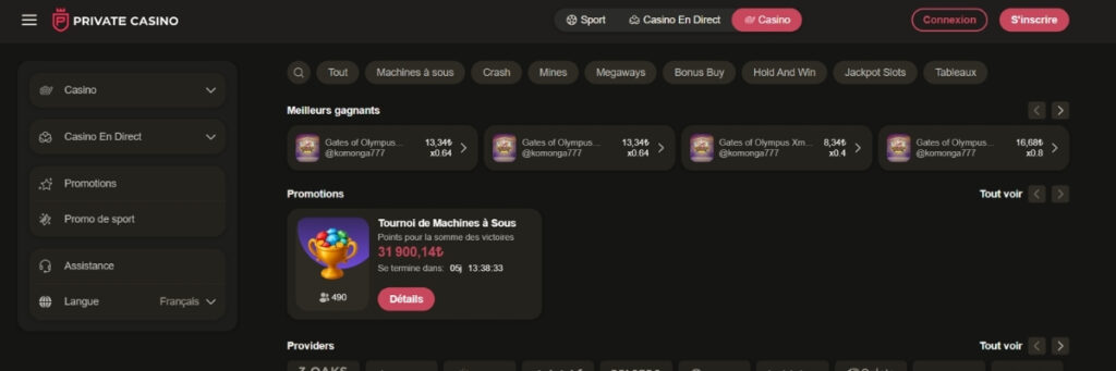 Private Casino