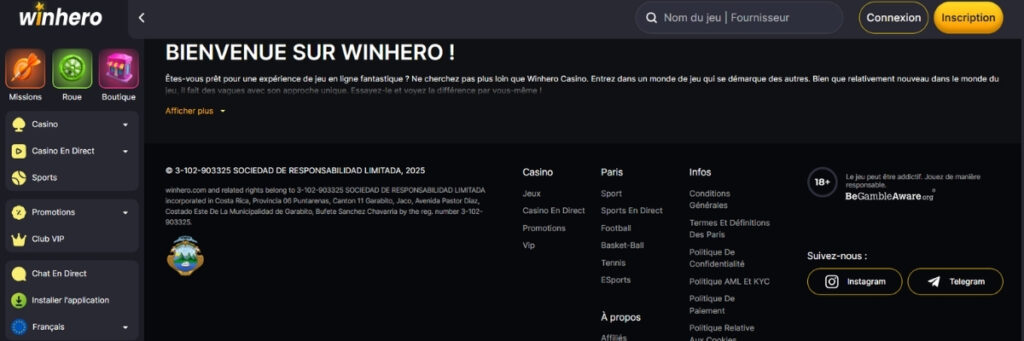 WinHero 15 WinHero Casino