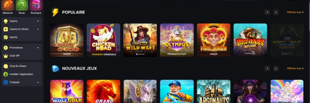 WinHero 13 WinHero Jeux